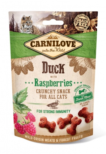 Cat Duck & Raspberry Crunchy Snack